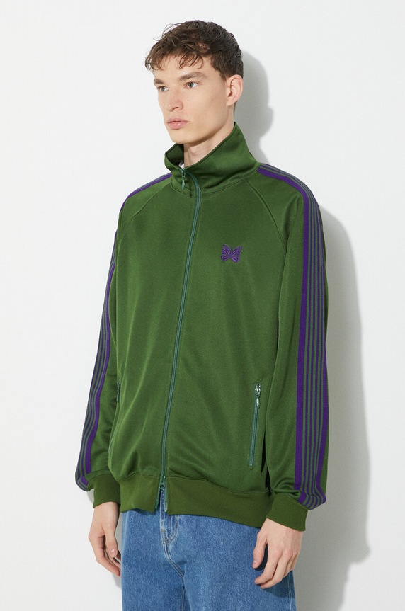 Needles sweatshirt Track Jacket green NS244