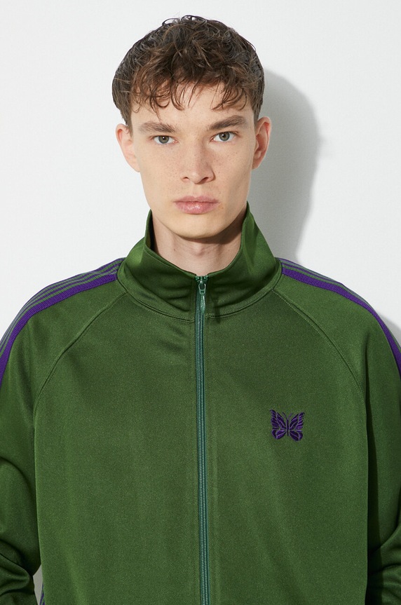 Needles sweatshirt Track Jacket NS244 green