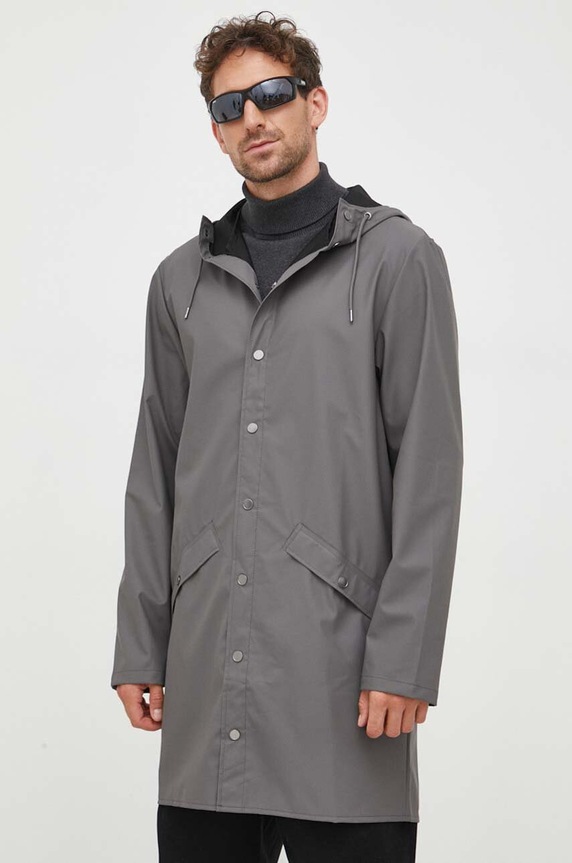 Rains esődzseki 12020 Jackets 12020.13 szürke SS24