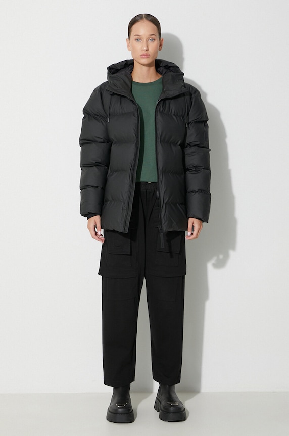 Одяг Куртка Rains 15120 Jackets 15120.01 чорний