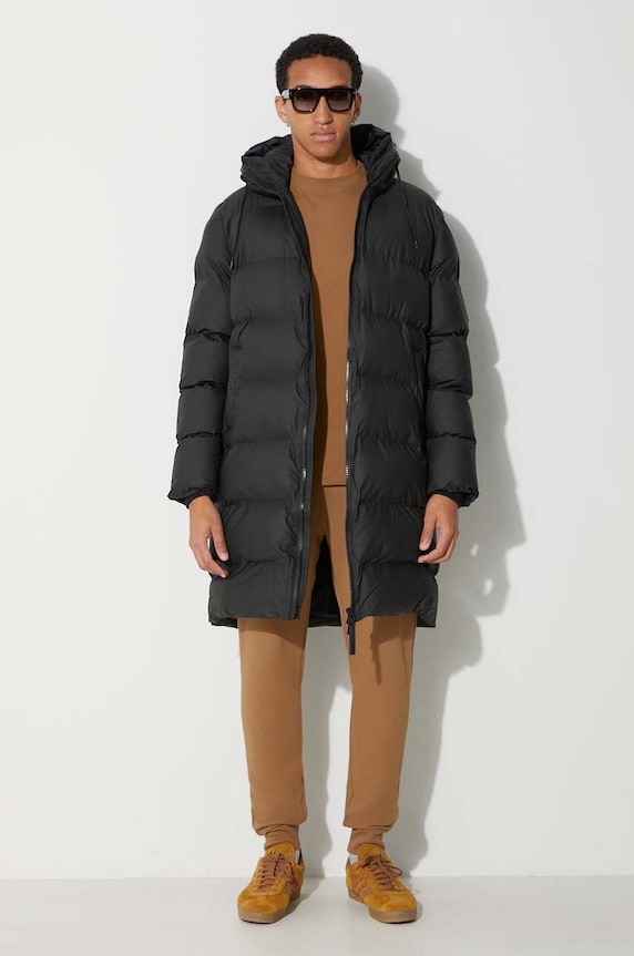 Odzież Rains kurtka 15130 Jackets 15130.01 czarny