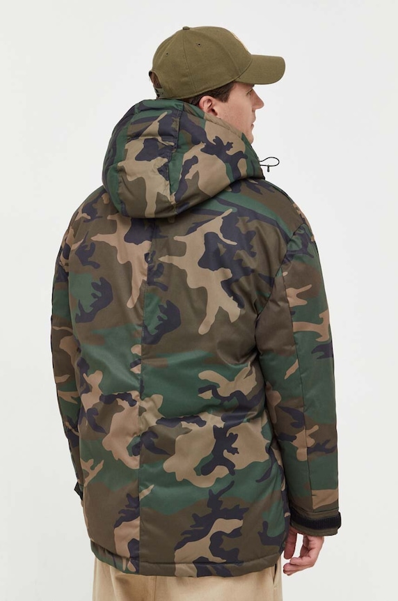 Odzież Guess Originals kurtka M3BL02WEZR0 zielony