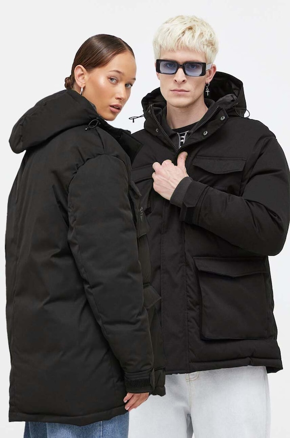 Guess Originals kurtka pozostałe czarny M3BL02WEZR0