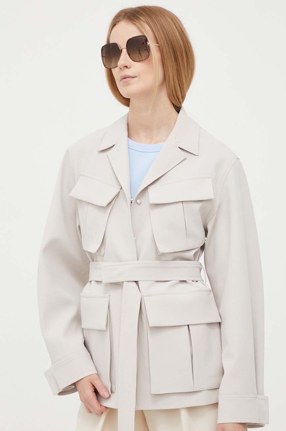 Calvin Klein geaca cu captuseala gri K20K205882