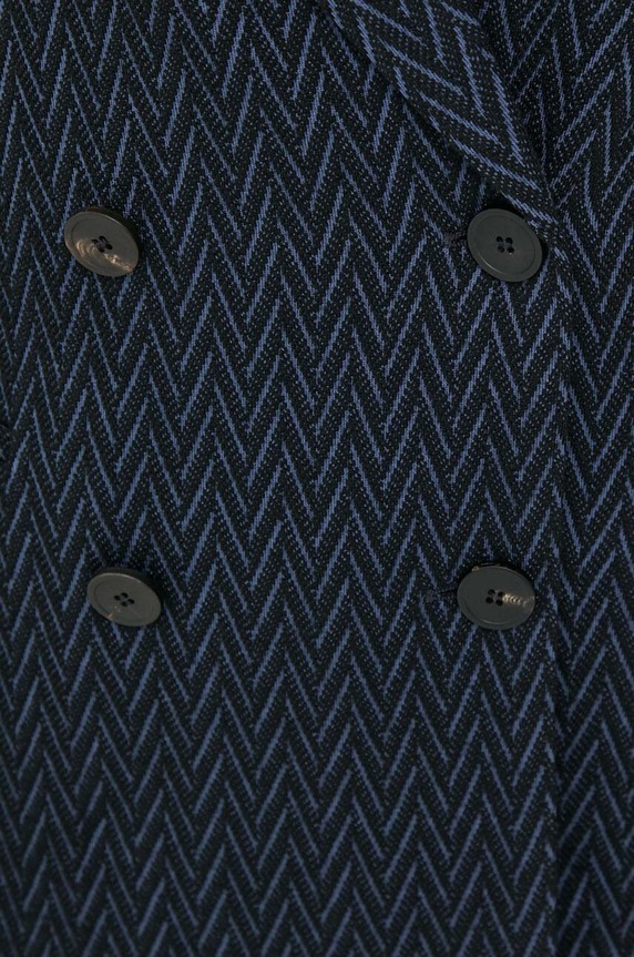Sako s prímesou vlny Emporio Armani 6R2G8F.2JGLZ tmavomodrá