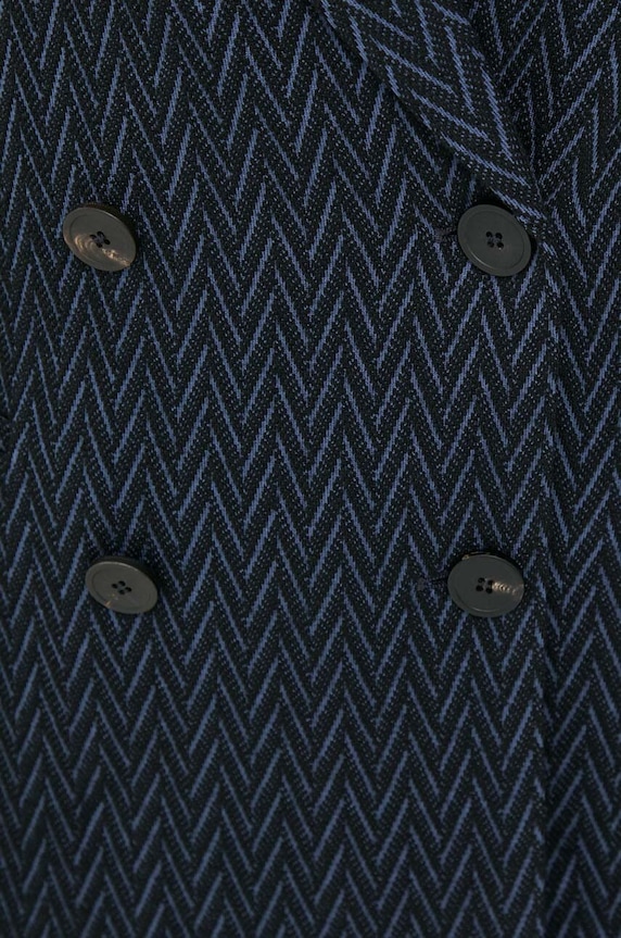 Sako s prímesou vlny Emporio Armani 6R2G8F.2JGLZ tmavomodrá
