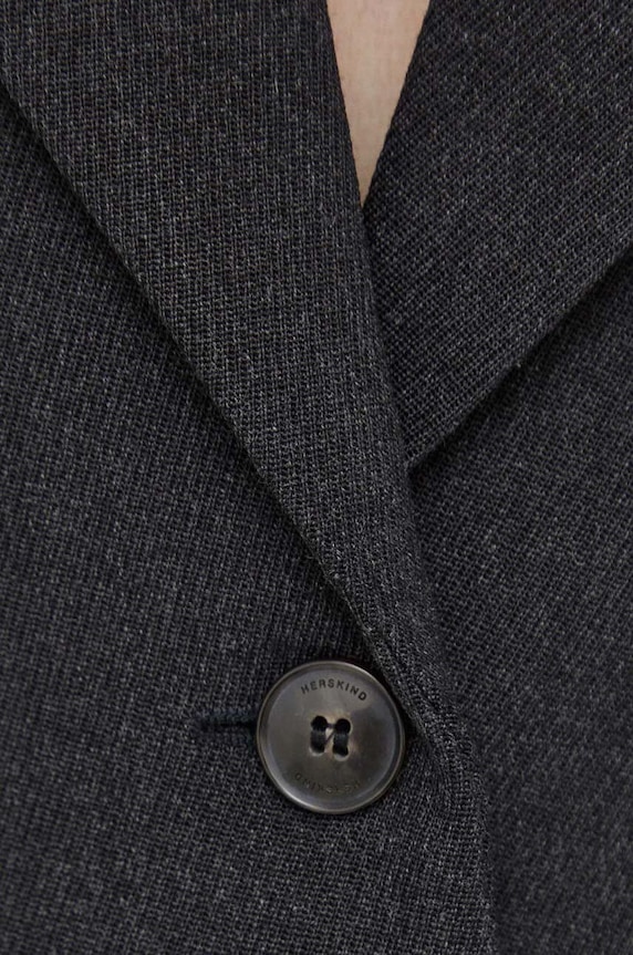 Herskind sacou din lana 4911956 gri