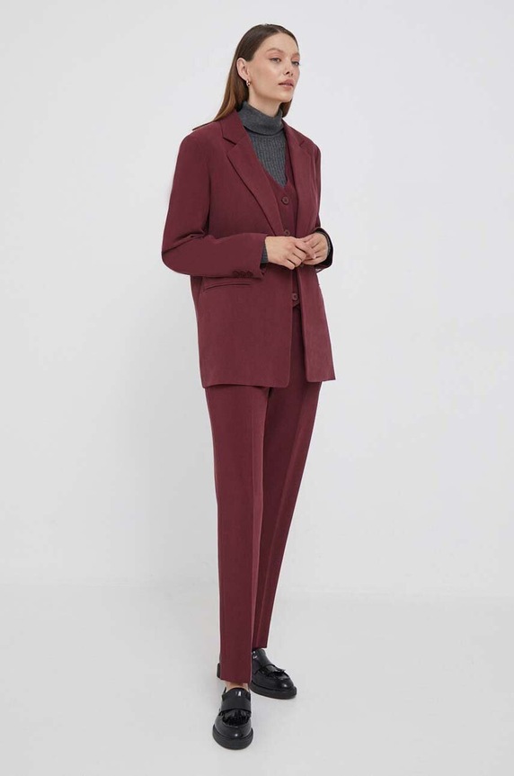 Безрукавка Dkny UG3VX083 бордо AW23