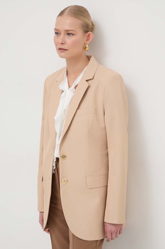 MICHAEL Michael Kors marynarka tkanina beżowy MR4100CATQ