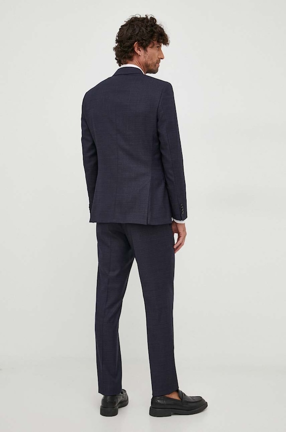 BOSS garnitur wełniany 50502427 niebieski AW23
