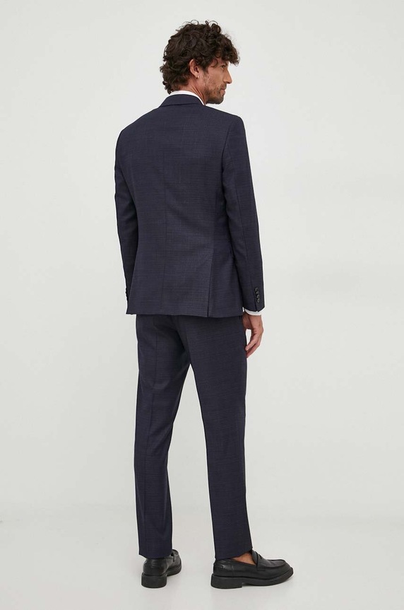 BOSS garnitur wełniany 50502427 niebieski AW23