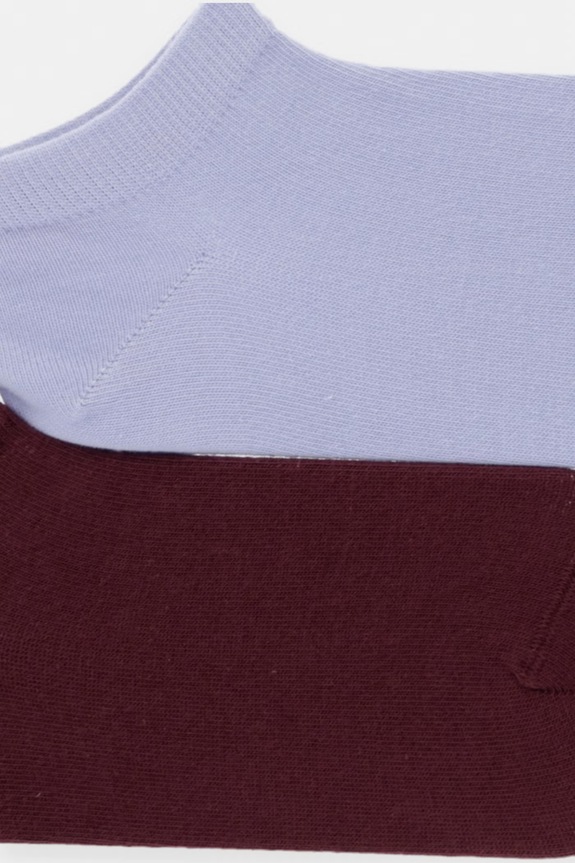HUGO șosete de femei cu bumbac 6P AS UNI CC W pachet de 6 50483086 burgundia AA00