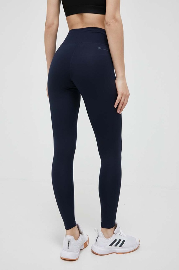 adidas Performance legginsy treningowe Training Essentials HK6604 granatowy AW23