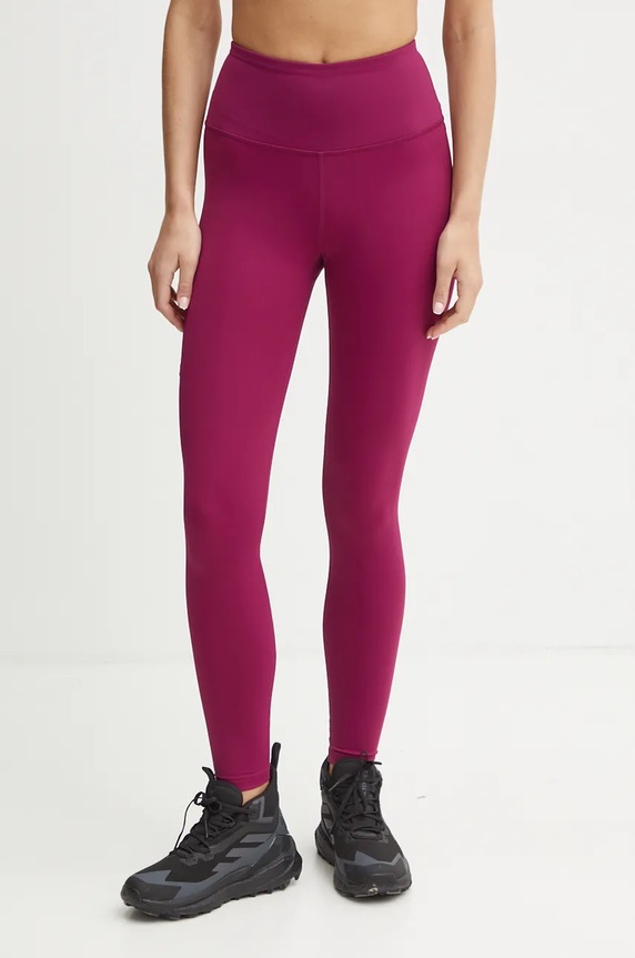 Športové legíny Helly Hansen Roam s elastanom fialová 63183