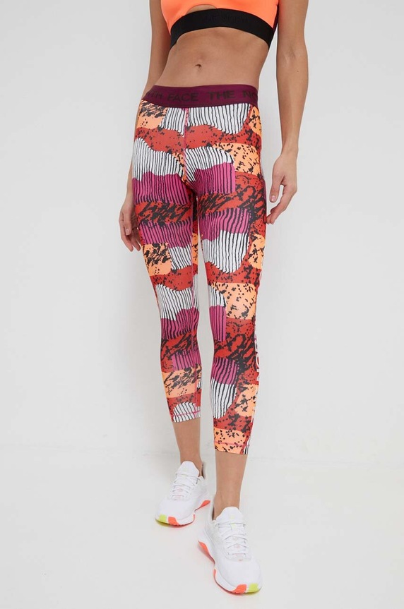 The North Face edzős legging elasztánnal többszínű NF0A858WOOO1