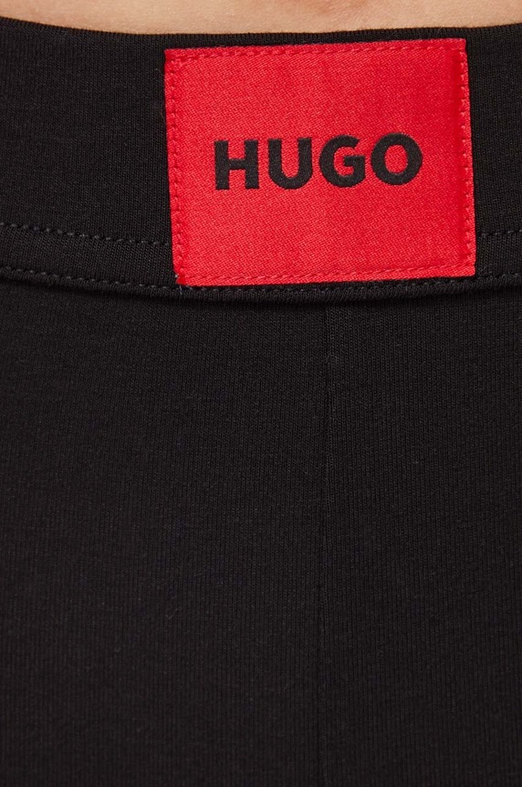 HUGO legginsy lounge LEGGINGS THERMAL czarny 50492277
