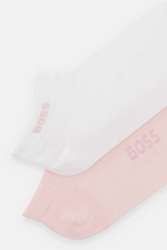 BOSS șosete 2-pack 2P AS Logo CC W 50502054 roz AA00