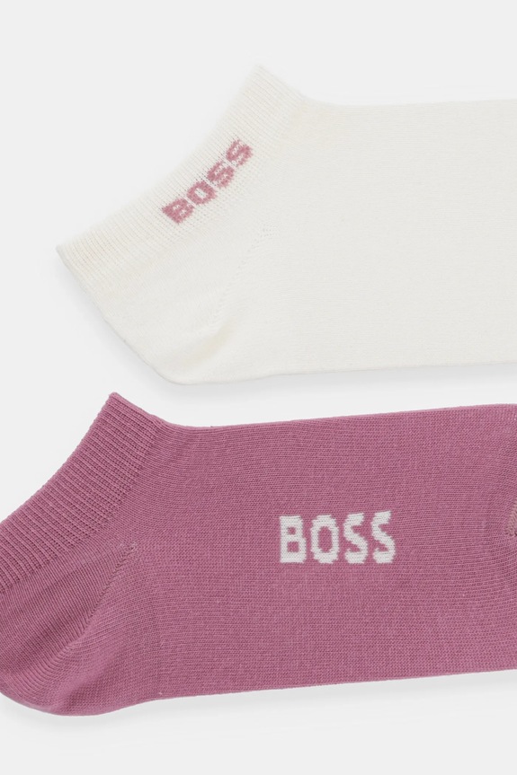 BOSS șosete 2-pack 2P AS Logo CC W 50502054 roz AA00