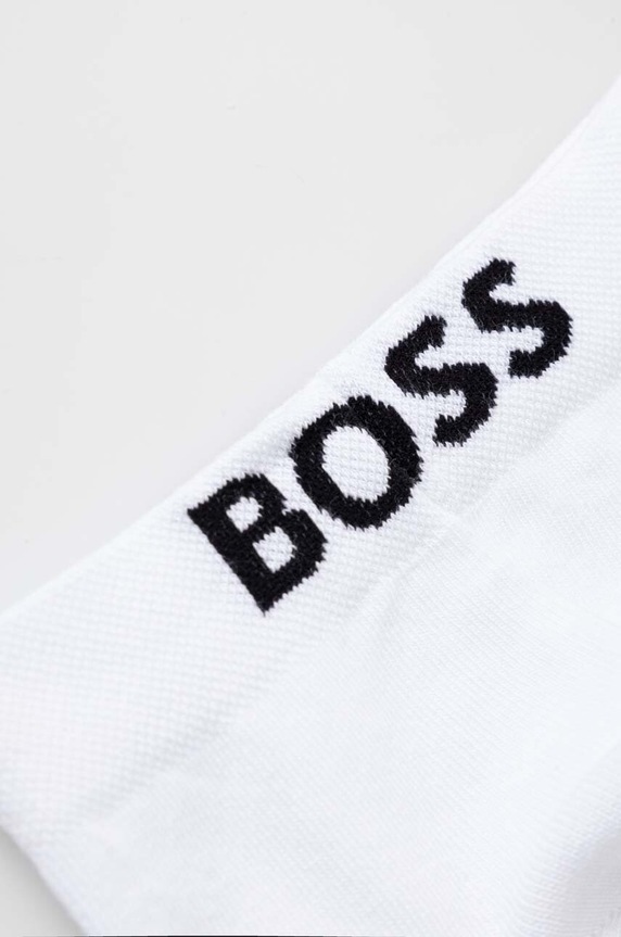 BOSS calzini pacco da 2 2P SH Logo CC W 50502066 bianco SS25
