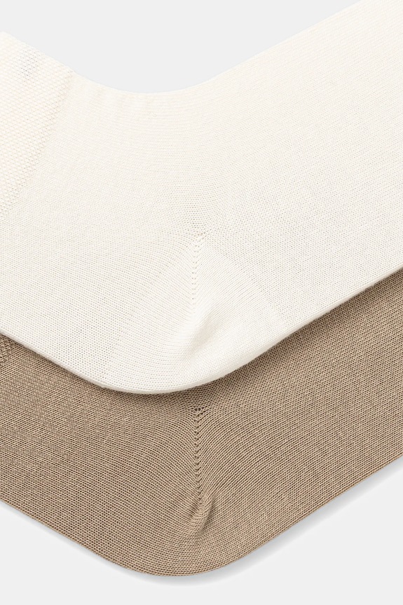 BOSS zokni 2 db 50502066 bézs SS25