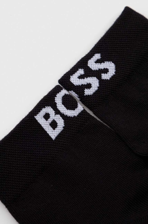 Ponožky BOSS 2-pak 2P SH Logo CC W 50502066 čierna SS25