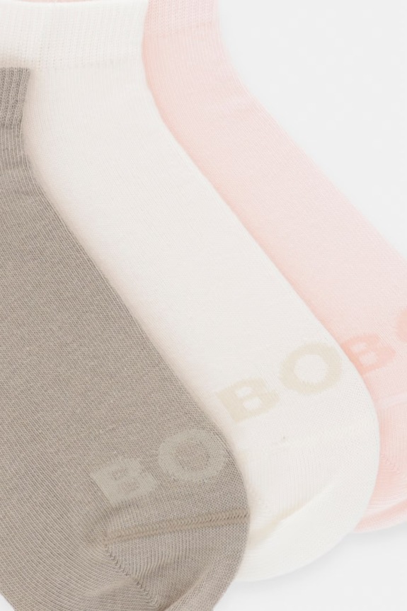 BOSS Čarape ženske 3P AS Logo CC W 3-pack 50502073 roza AA00