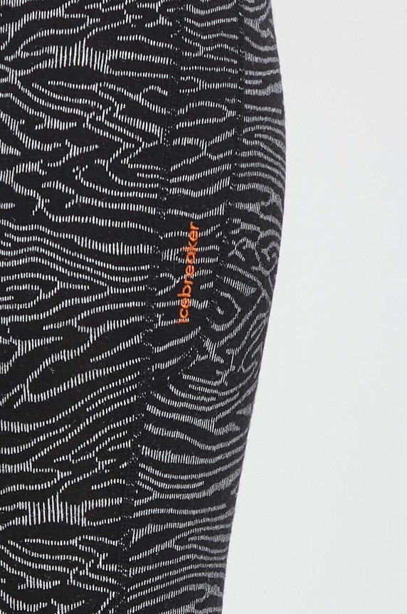 Icebreaker legginsy sportowe Fastray czarny IB0A56U99911