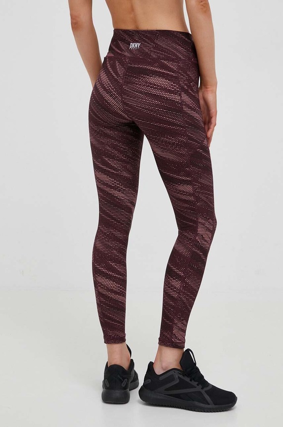 Odzież Dkny legginsy DP3P2950 bordowy