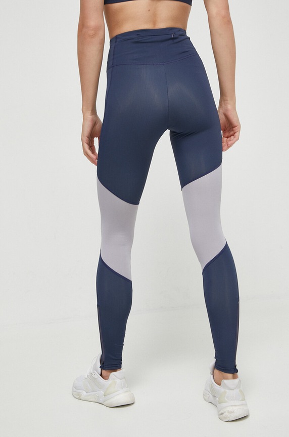 Odzież Mizuno legginsy do biegania Impulse Core J2GBA209 granatowy