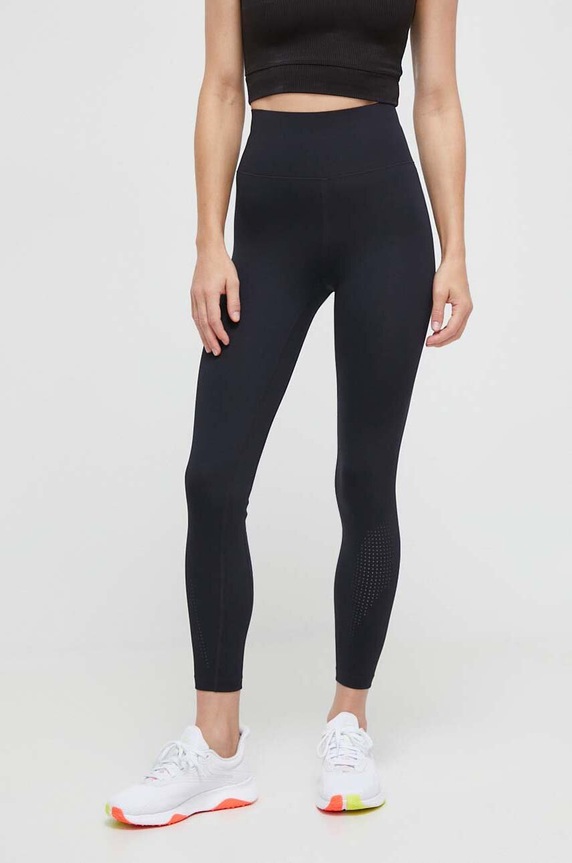 Casall legginsy treningowe Arena z elastanem czarny 23248