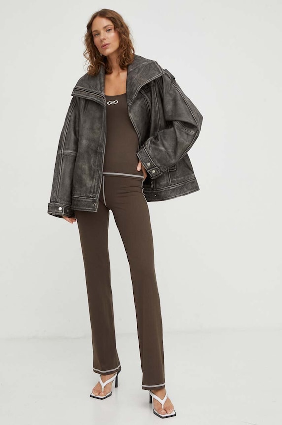 Κολάν Résumé 21101072 καφέ AW23