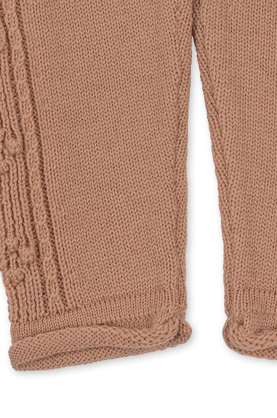 Konges Sløjd gyerek legging bézs KS5924