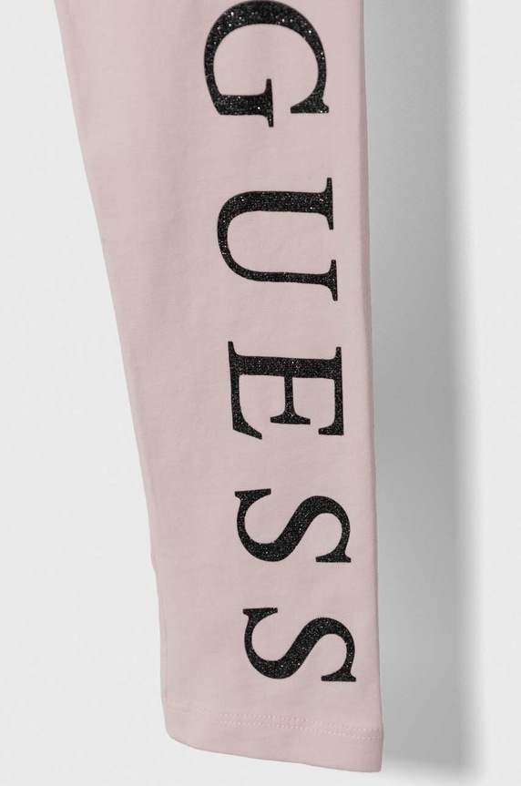 Dziewczynka Guess legginsy dziecięce J93B11.K82K0.9BYX różowy