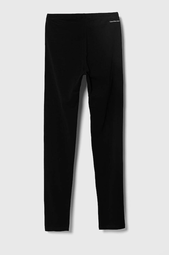 Calvin Klein Jeans gyerek legging IG0IG02137.9BYX fekete AW23