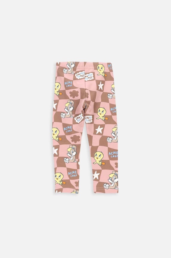 Dziewczynka Coccodrillo legginsy niemowlęce ZC3122104LGL brązowy