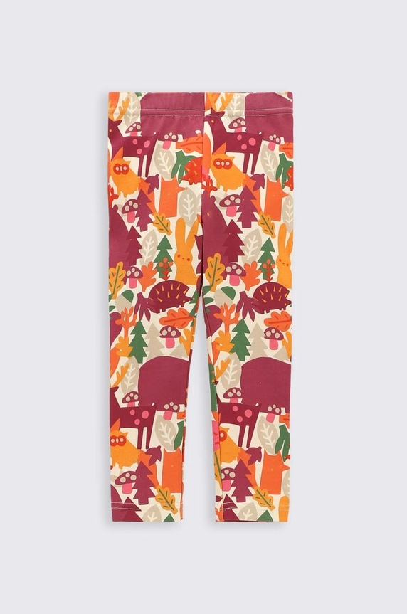 Coccodrillo legginsy niemowlęce wzorzyste multicolor ZC2122101WON