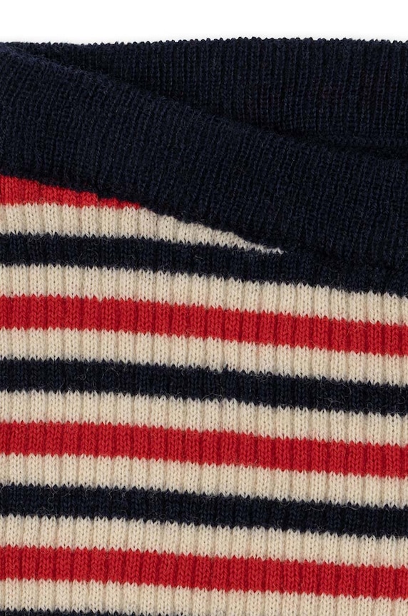 Konges Sløjd gyerek pamut legging piros KS6046