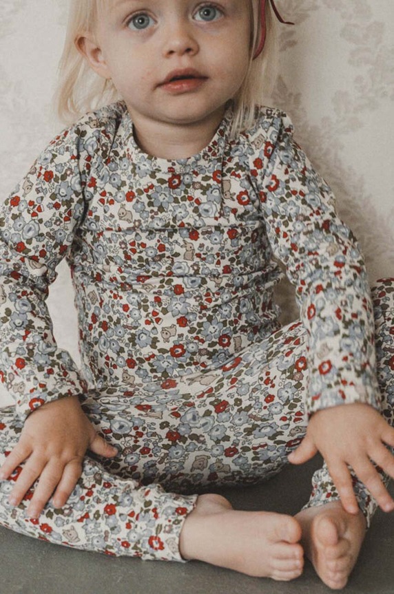 Băieți That's mine leggins din bumbac pentru bebeluși Elois 008539 albastru
