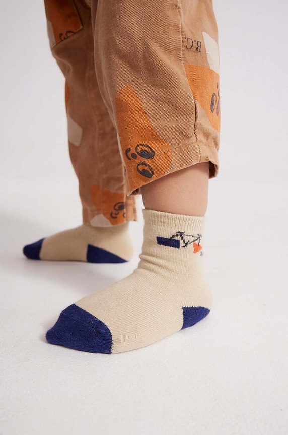 Bobo Choses skarpetki dziecięce 223AH024 biały AW23