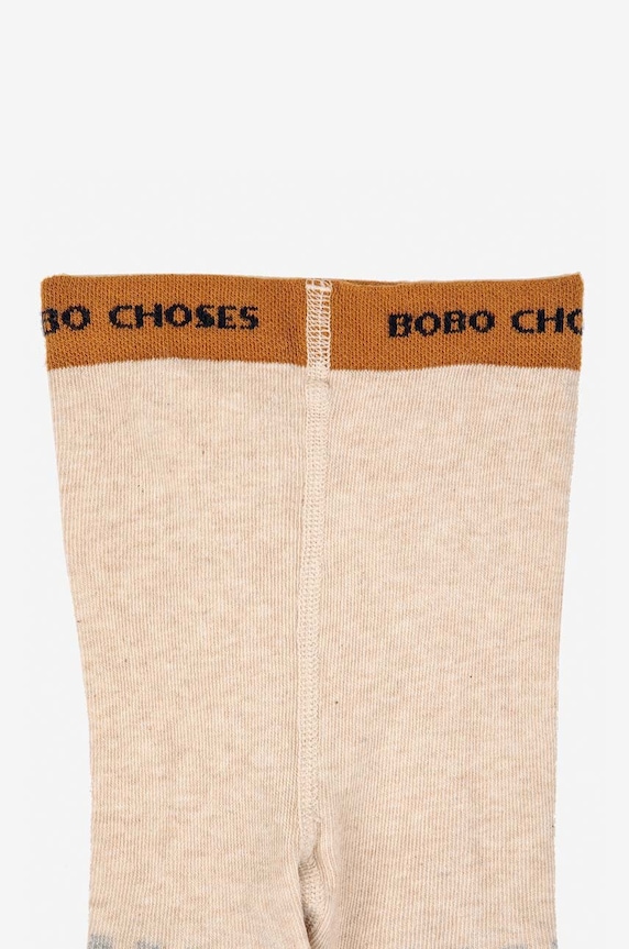 Chłopiec Bobo Choses rajstopy dziecięce 223AH031 beżowy