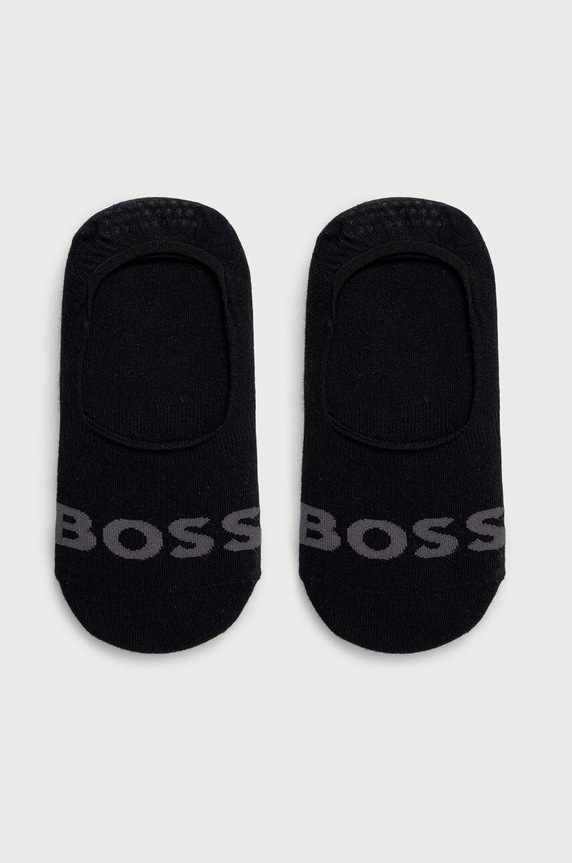 Κάλτσες BOSS 2-pack κοντές κάλτσες μαύρο 50477866