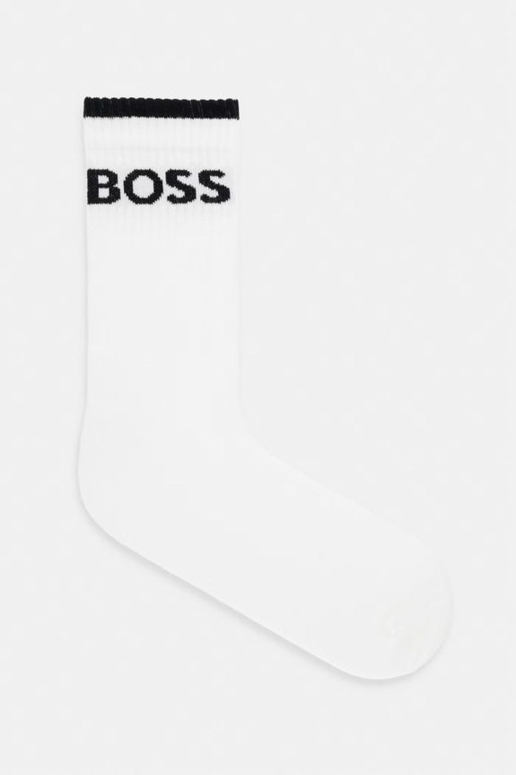BOSS skarpety męskie 6P QS Stripe CC 6-pack 50510168 biały AA00