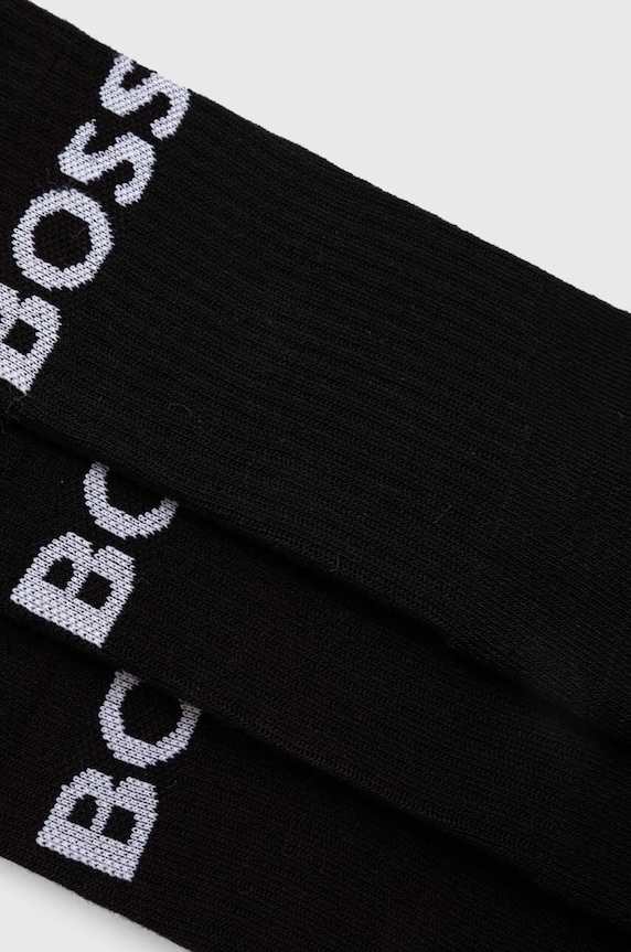 BOSS skarpety męskie 6P QS Stripe CC 6-pack 50510168 czarny AA00