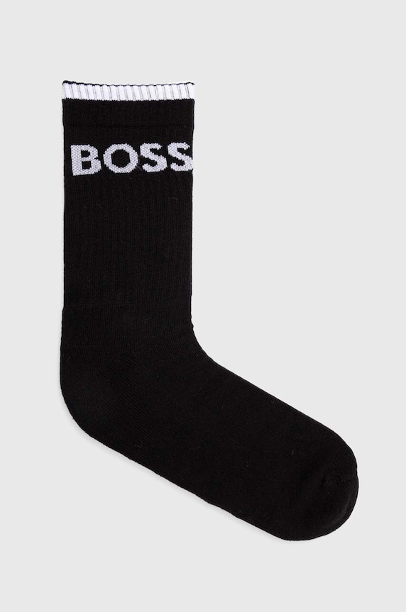 Odzież BOSS skarpety męskie 6P QS Stripe CC 6-pack 50510168 czarny
