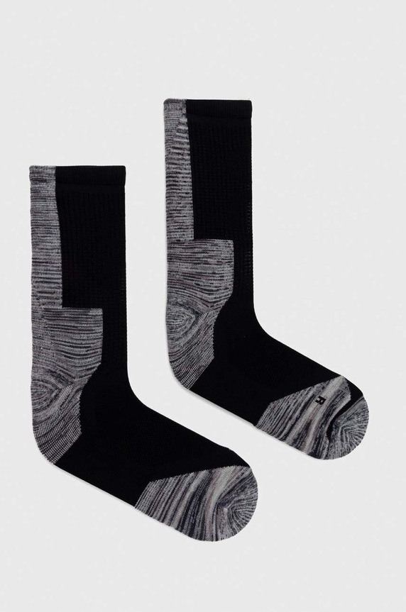 On șosete Explorer Merino outdoor negru 38601193