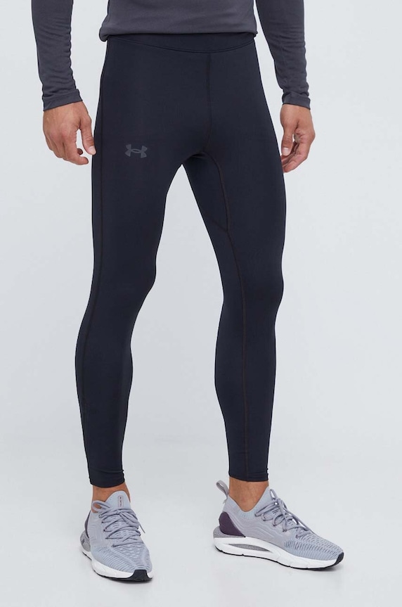 Under Armour leggins de alergare Qualifier Elite tricotaj negru 1379296