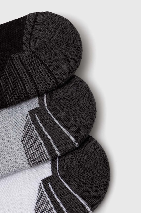 Κάλτσες Under Armour 3-pack 1379503 μαύρο SS24