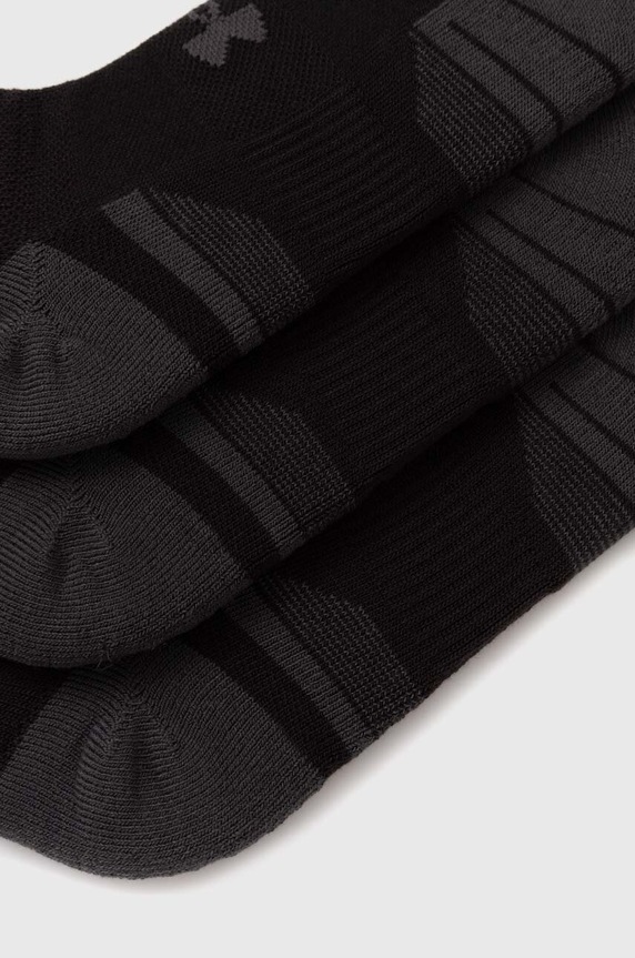 Κάλτσες Under Armour 3-pack 1379503 μαύρο SS24
