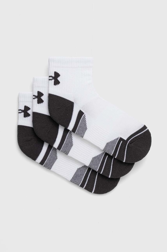 Κάλτσες Under Armour 3-pack ψηλές κάλτσες λευκό 1379510