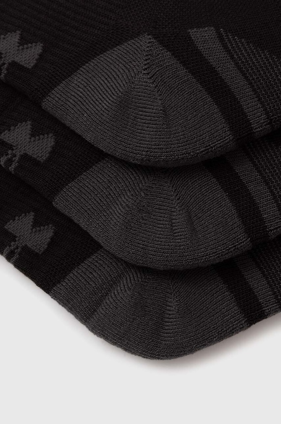 Κάλτσες Under Armour 3-pack 1379510 μαύρο SS24
